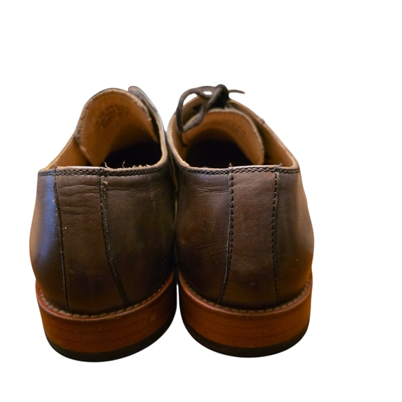 Warfield & Grand Men's Classic Brown Leather Oxford Shoes Size 10 - Picture 7 of 12